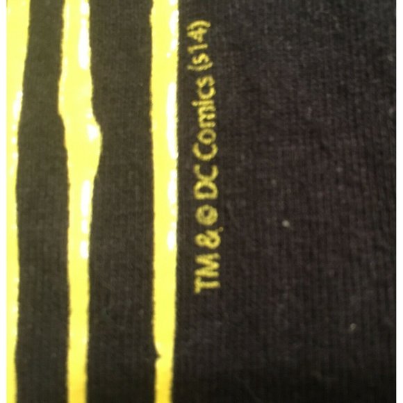 JUSTICE LEAGUE Black Tshirt, Batman Superman Aquaman Flash, Boy’s M (10/12) - Picture 4 of 4